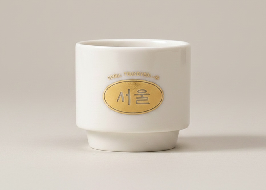 담백하게 빛을 머금은 백자
